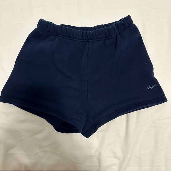 navy tna sweatshorts - Picture 1 of 6